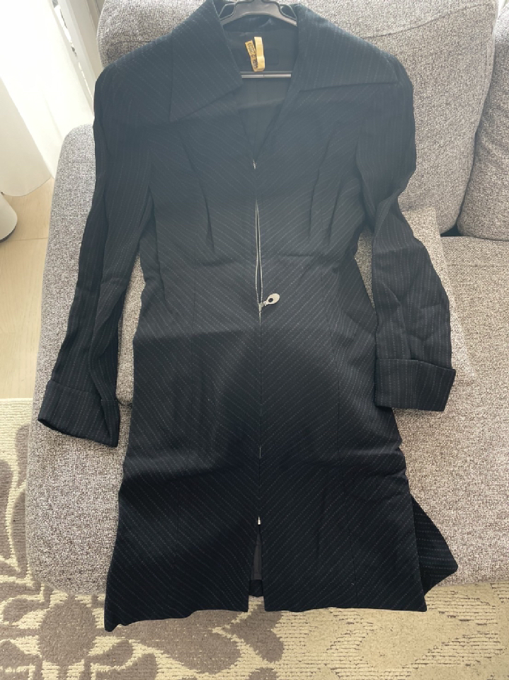Dress Mini Length Black Size M