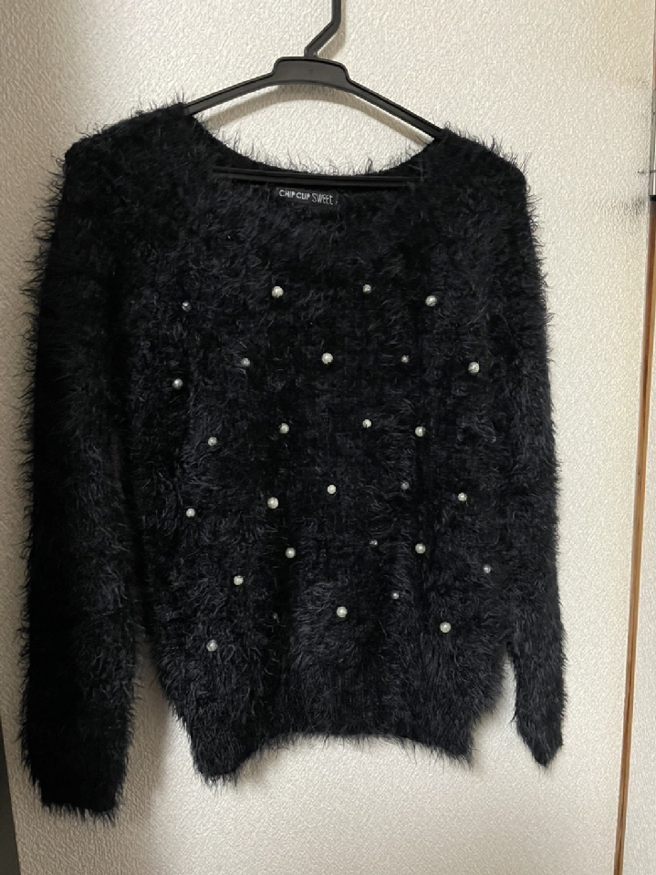 Black, Sweater, Size M