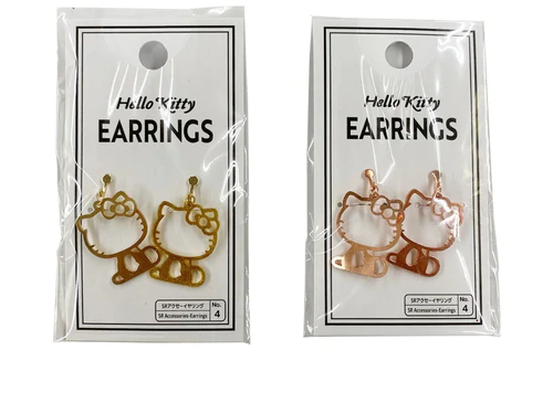 Hello Kitty Earrings, set of 3