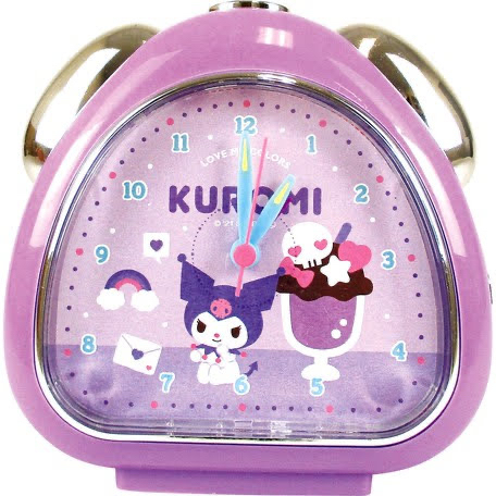 K-71 Sanrio Omusubi Clock Love Me Colors [Kuromi