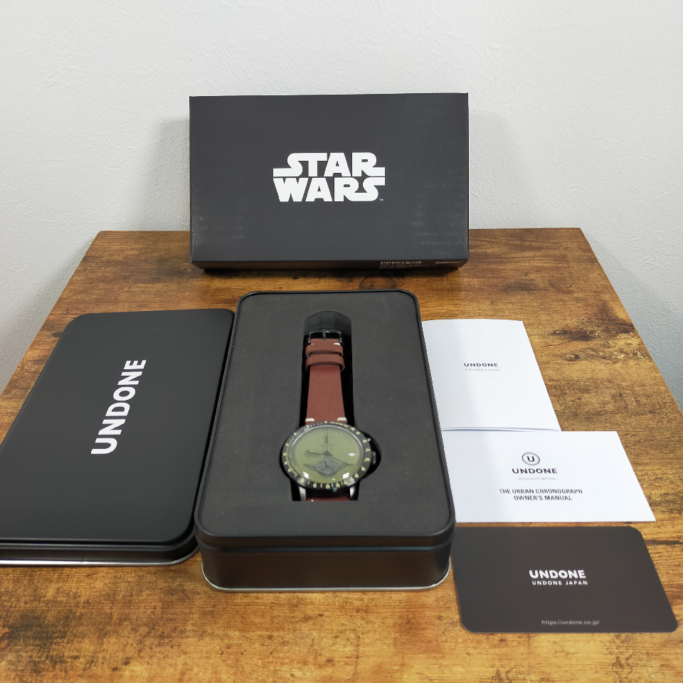 UNDONE watch Star Wars Yoda 300 pieces limited edition SW-T1004 brown