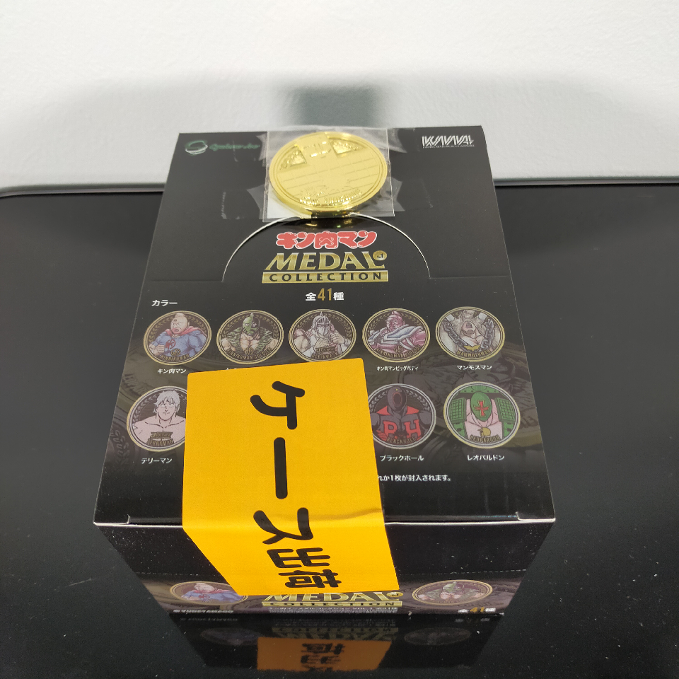 Unopened CCP Kinnikuman Medal Collection VOL1 BOX Plus Purchase Privilege