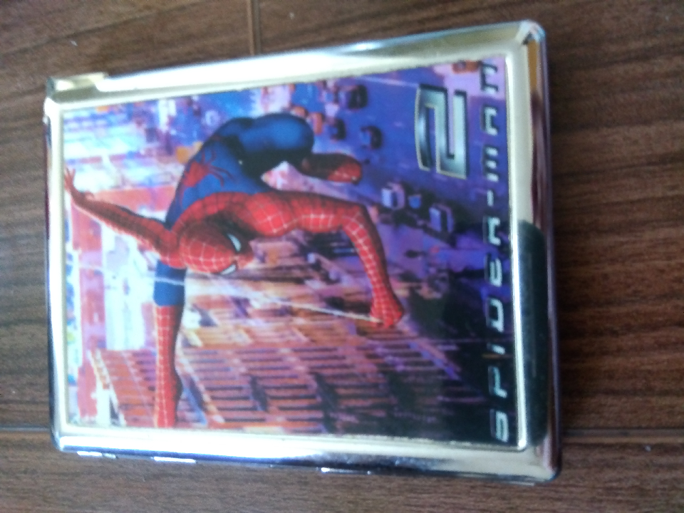 Spiderman 2 cigarette case.