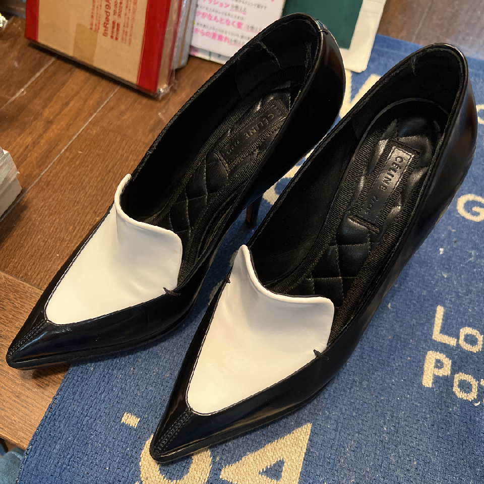 Celine Phoebe Bicolor heels