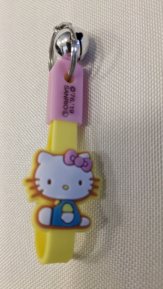 Hello Kitty Bicycle Key Ring - unused