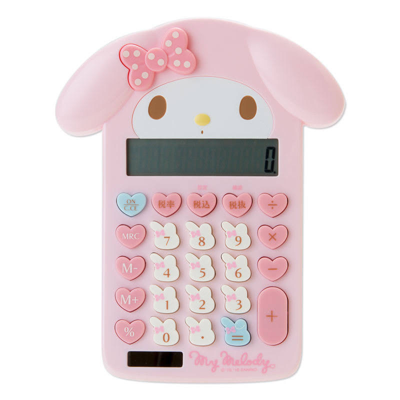 M-233 Sanrio Face Shaped Key Calculator [My Melody