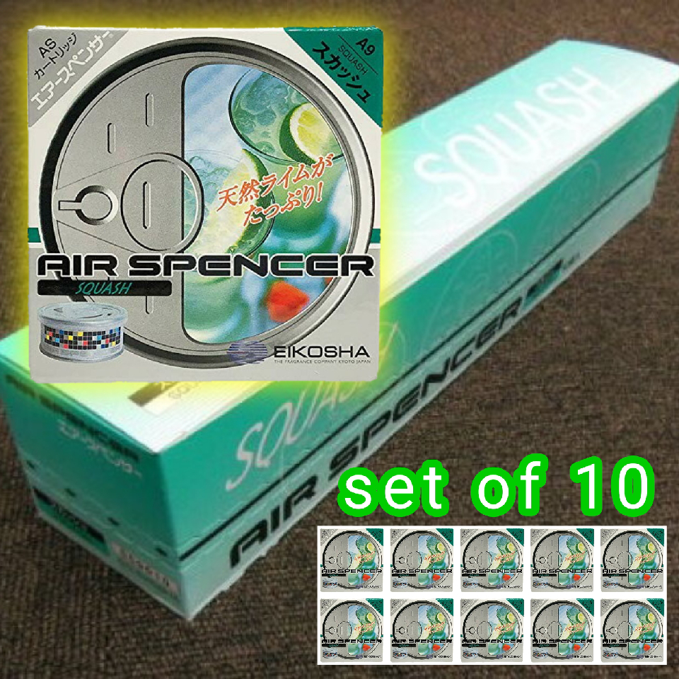 Air Spencer Squash, set of 10. This product suits the interior of a modified car with Japanese specifications. Made in Japan Shipped directly from Japan