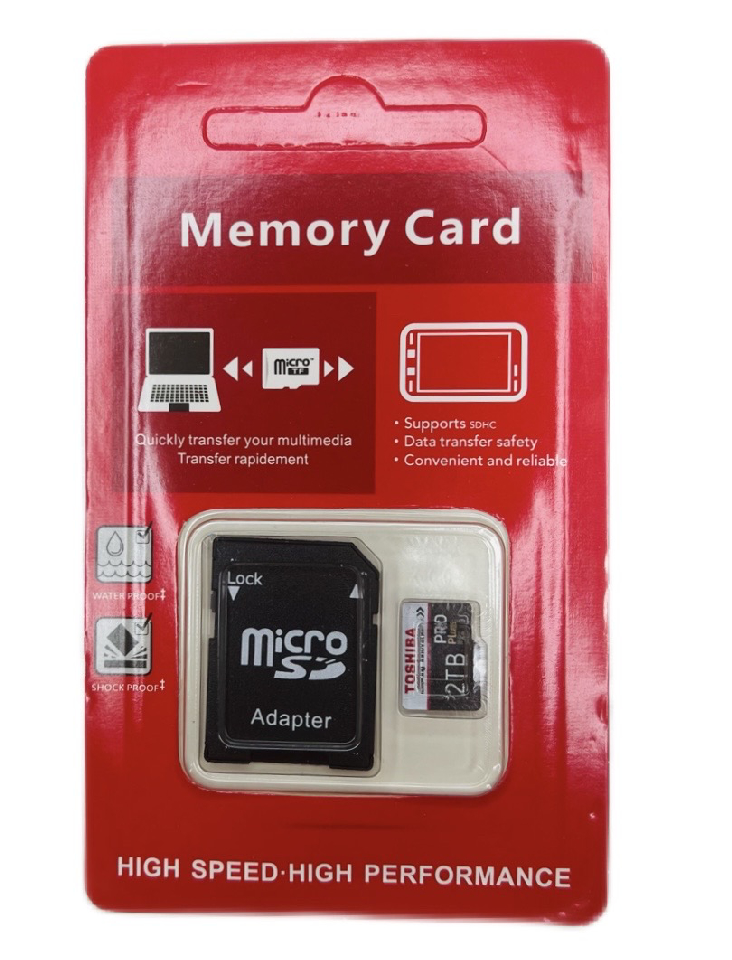 Lowest price】 Micro SD card 2TB large capacity, operation confirmed, new, unused