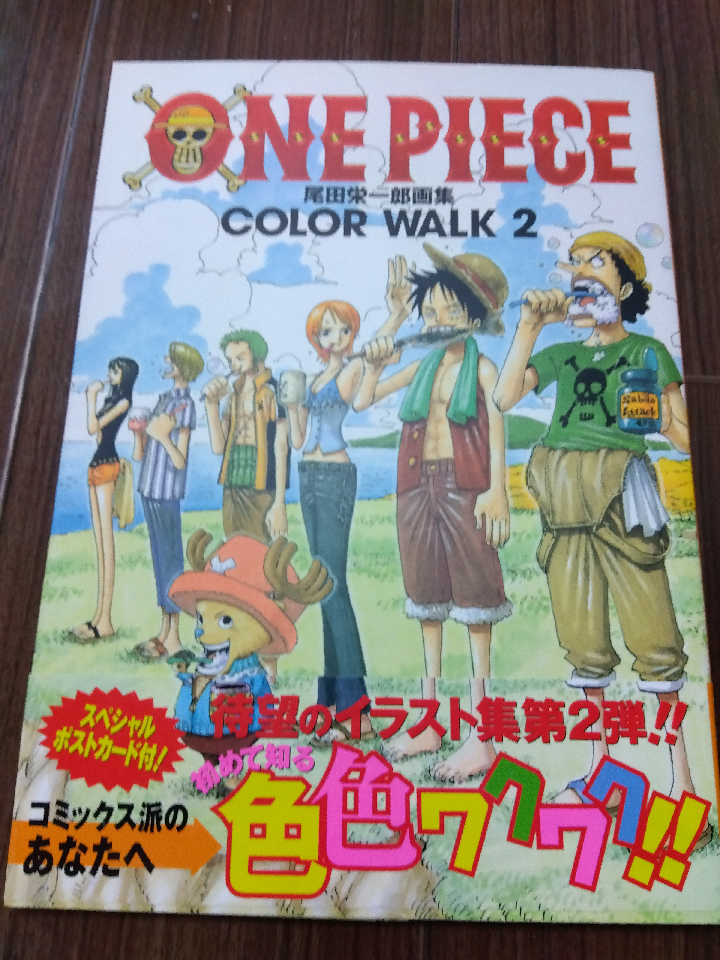 One Piece art book 2. 107 pages.