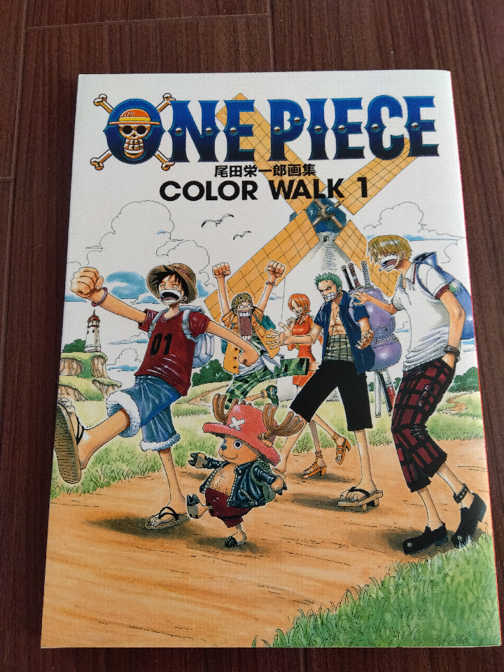 One Piece art book 1. 107 pages.