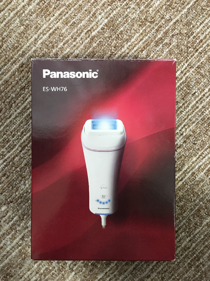 Panasonic, ES-WH76, Optical esthetics, Beauty machine, For body & face, Depilator, Optical hair removal