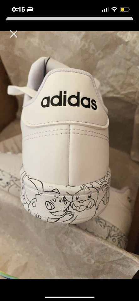 Pokemon and adidas collaboration shoes