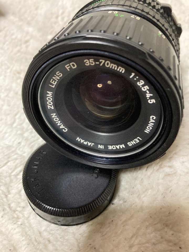 Canon FD 35-70mm zoom lens 3.5-4.5
