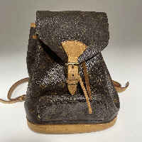 Louis Vuitton Monogram Monstri MM Backpack Leather