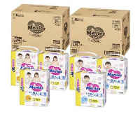 Merries Pants L Big Ultra Jumbo for Packing and Selling (3 pcs) [Merries] [Diapers Diapers Paper Diapers Dry Air-Through].